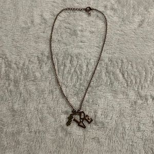 Fashion Costume Jewelry Love Hope Necklace